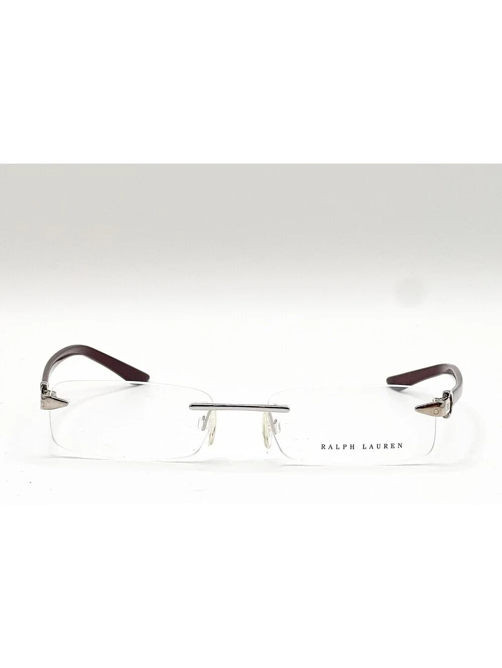 Ralph Lauren RL 5066 9049 Silver Full Rim Authentic Eyeglass Frames 52-16